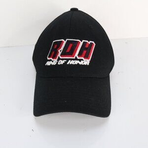 Ring of Honor Wrestling Cap Hat * Large L XL * Good to VG Condition * Flexfit